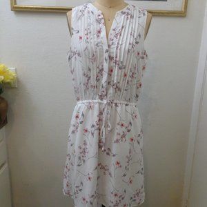 Gap Floral Print Sleeveless Dress